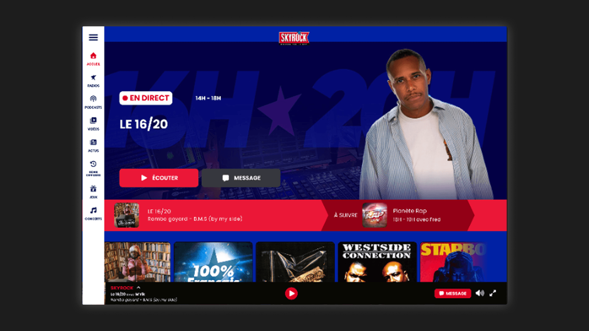 Skyrock : Le problème